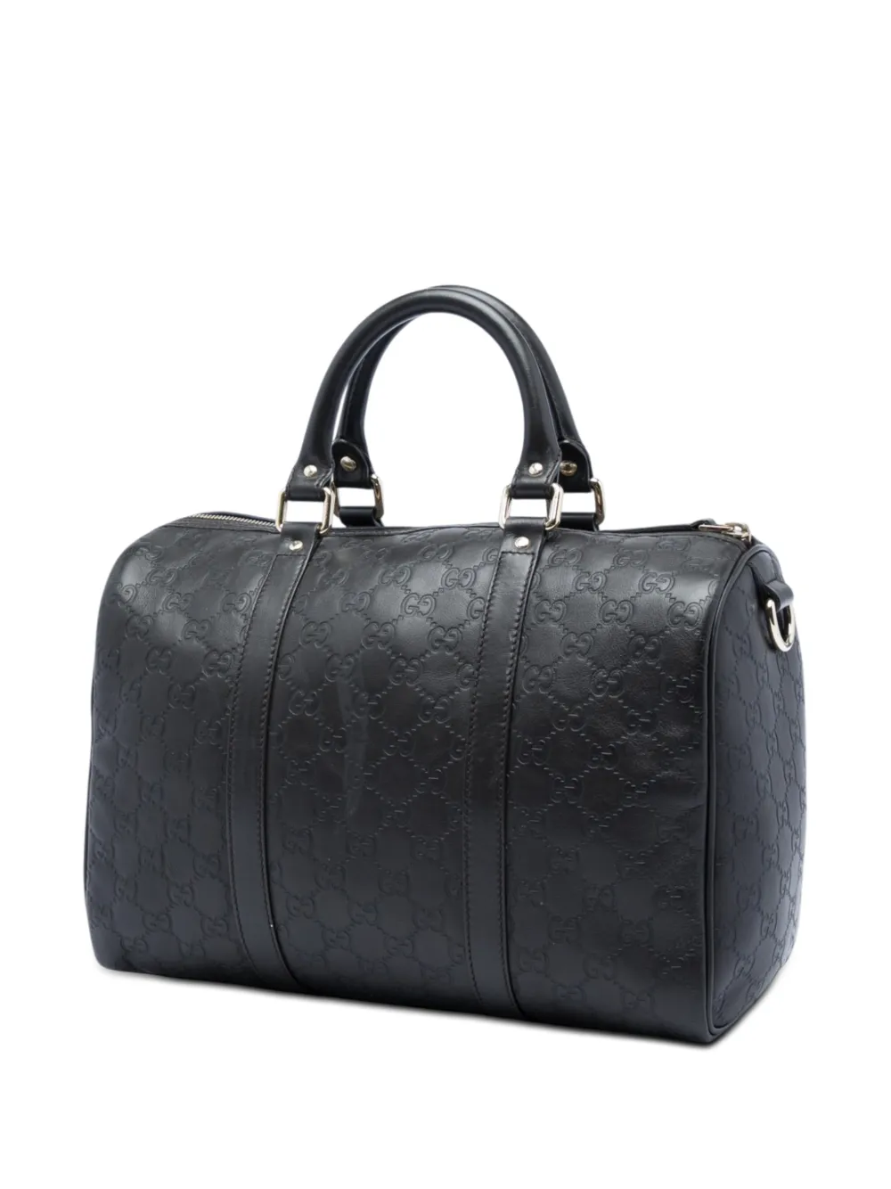 Gucci Pre-Owned 2016-2026 Medium Guccissima Joy boston bag - Brown