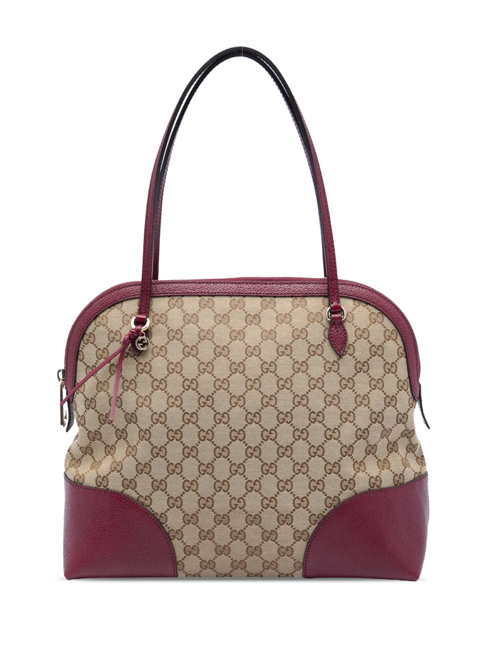 Gucci Pre-Owned 2016-2026 Medium GG Canvas Bree Dome tote bag - Neutrals