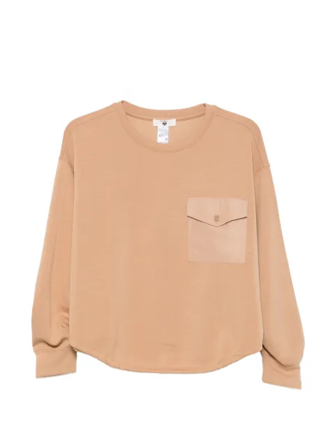 TWINSET flap-pocket drop-shoulder sweatshirt