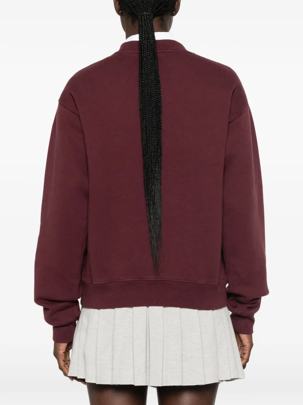Sporty & Rich Sweater met logoprint Rood