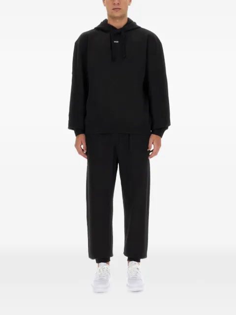 HUGO logo-print tracksuit in cotton terry