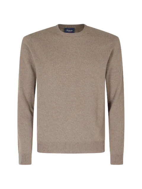 Drumohr crew-neck long-sleeve sweater