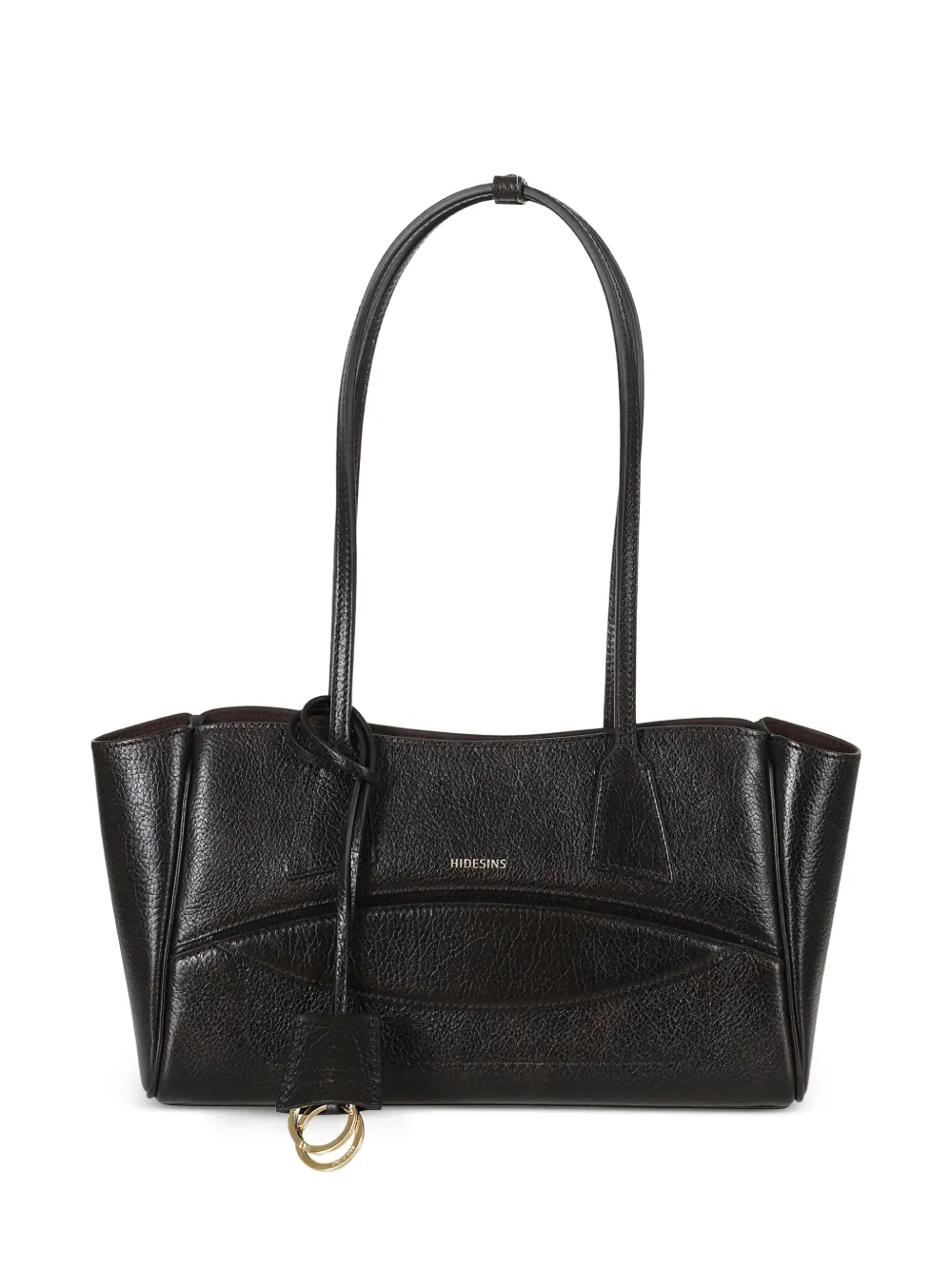 HIDESINS grainy leather tote bag