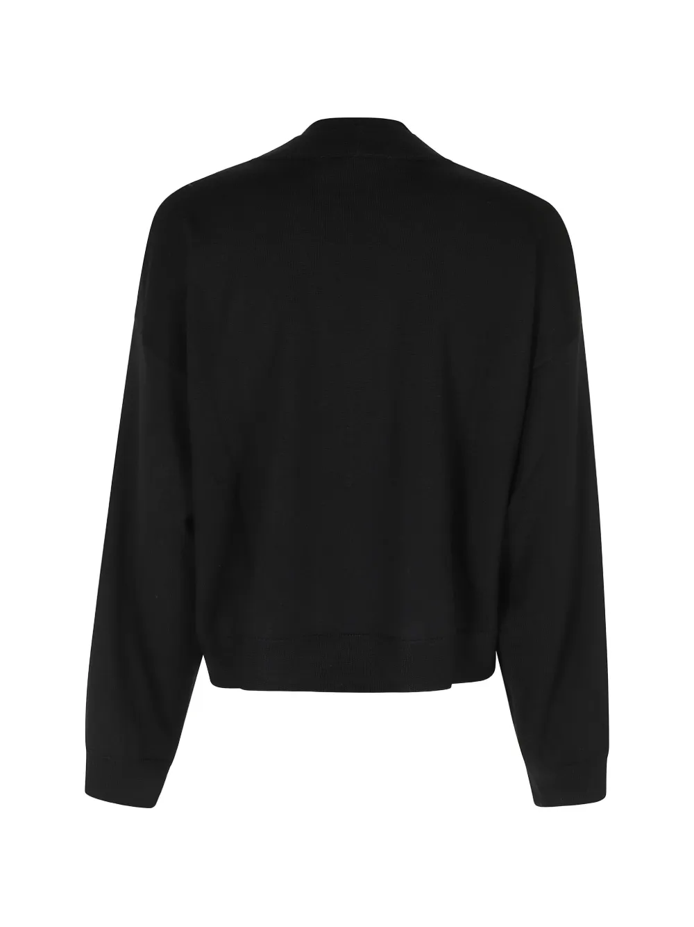 Erika Cavallini virgin wool sweater Zwart