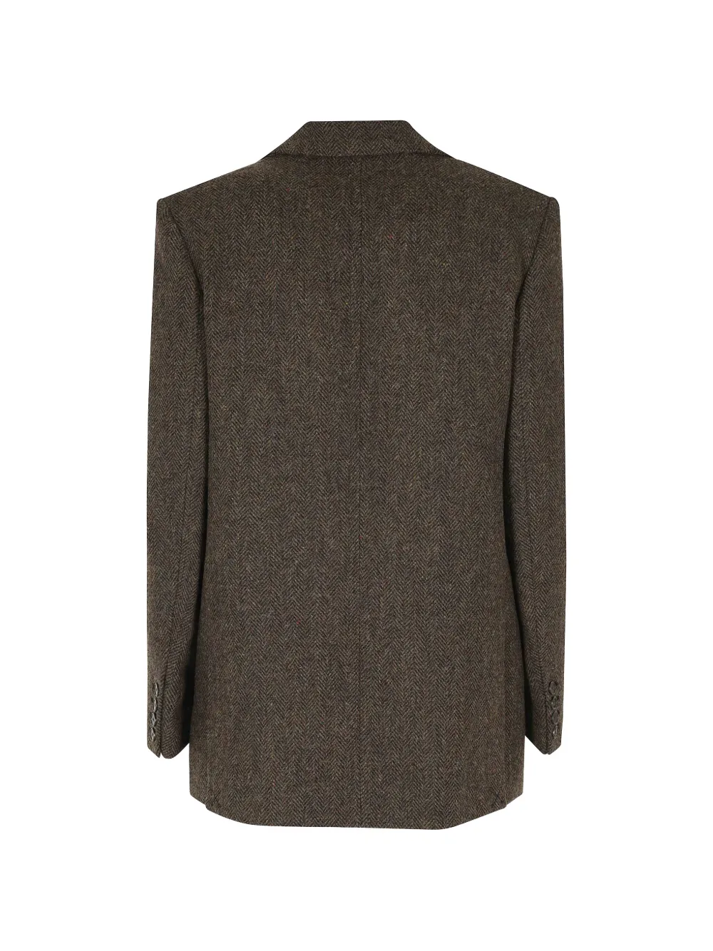 Soeur Blazer met visgraatpatroon Bruin