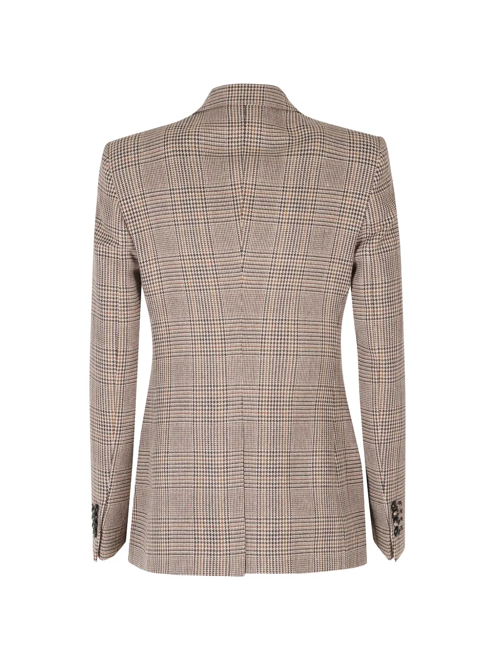 Tagliatore Geruite blazer Beige