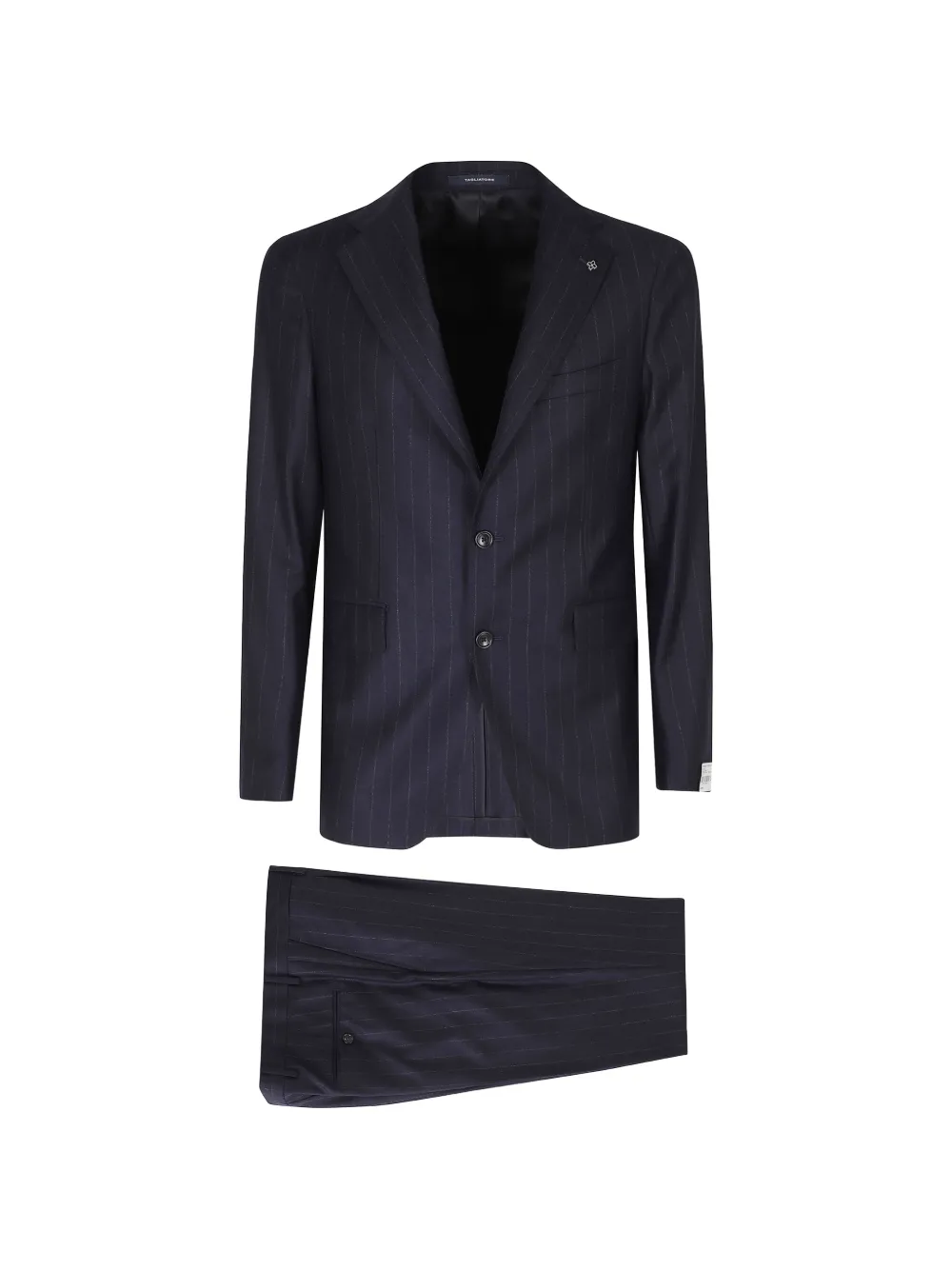 Tagliatore pinstripe-pattern single-breasted suit - Blu