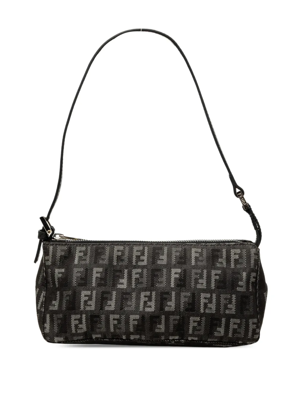 Fendi Pre-Owned 2000-2010 Zucchino Denim Pochette shoulder bag - Blue