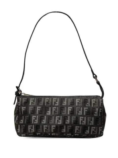 Fendi Pre-Owned 2000-2010 Zucchino Denim Pochette shoulder bag