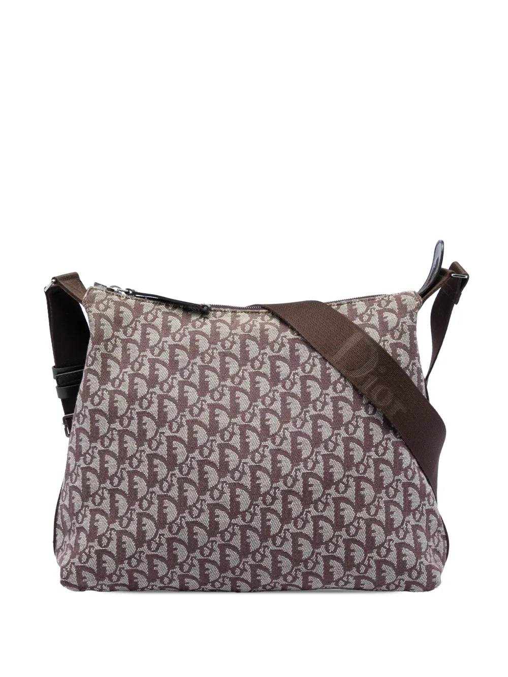 Christian Dior Pre-Owned 2002 Diorissimo Trotter Canvas crossbody bag - Braun