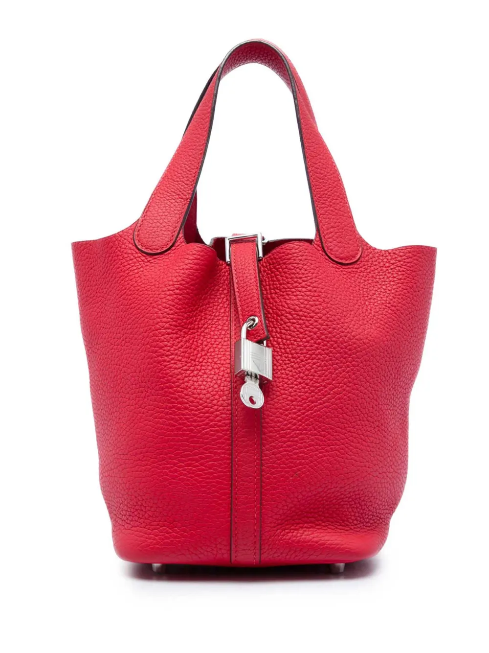 Hermès Pre-Owned 2016 Clemence Picotin Lock 18 handbag - Rot