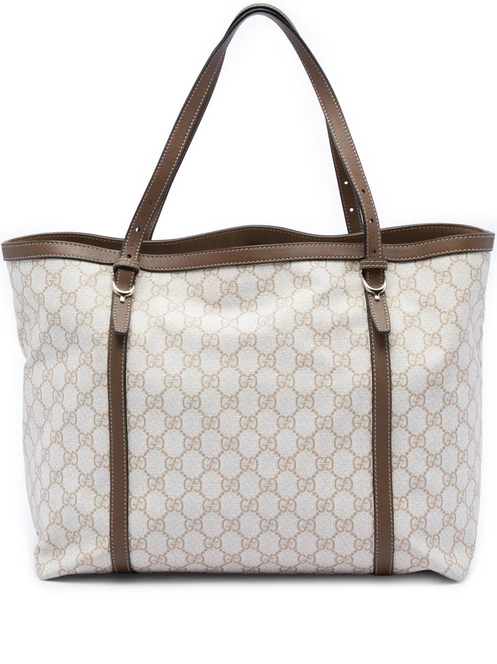 Gucci Pre-Owned 2016-2026 GG Supreme Nice tote bag - Brown