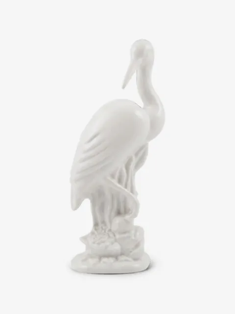 ENZO DE GASPERI escultura Heron con base oval