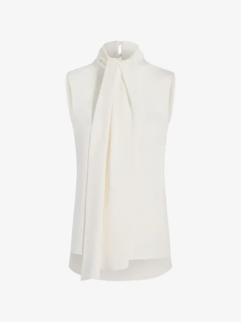 Adam Lippes Swayze scarf-neck top