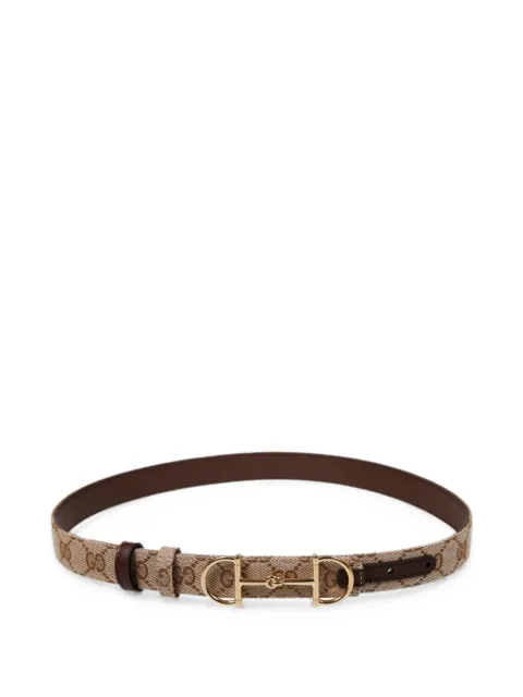 Gucci Horsebit GG Supreme belt