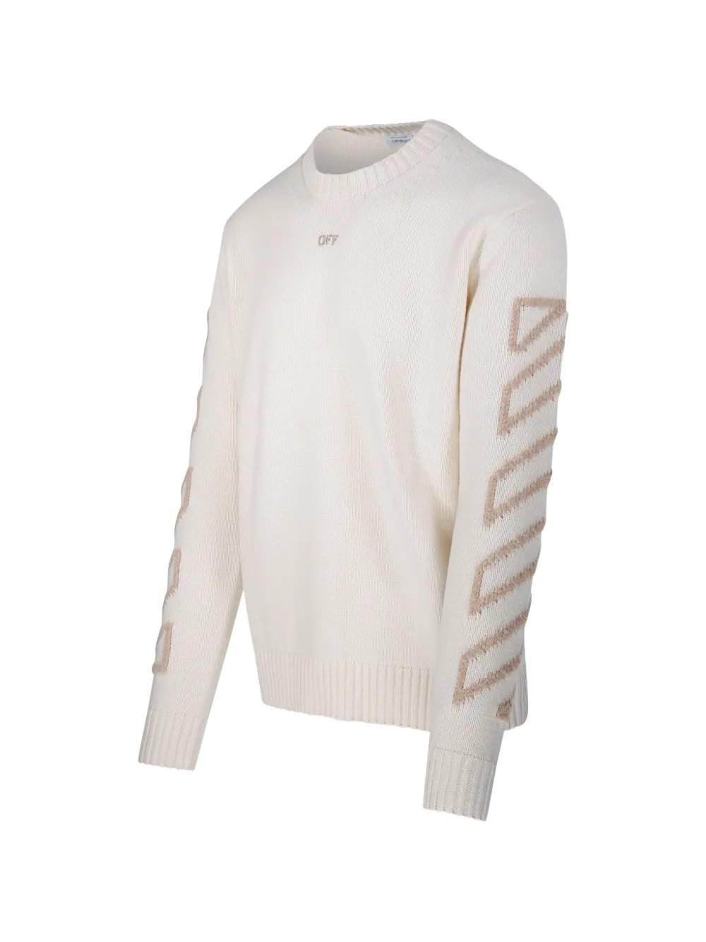 Off-White Arrows trui Beige
