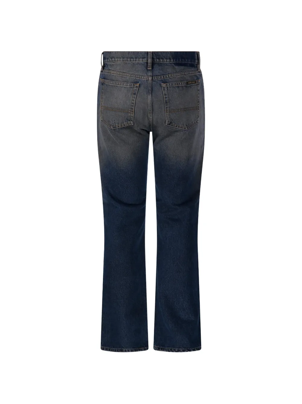 Golden Goose Straight jeans met vervaagd effect Blauw