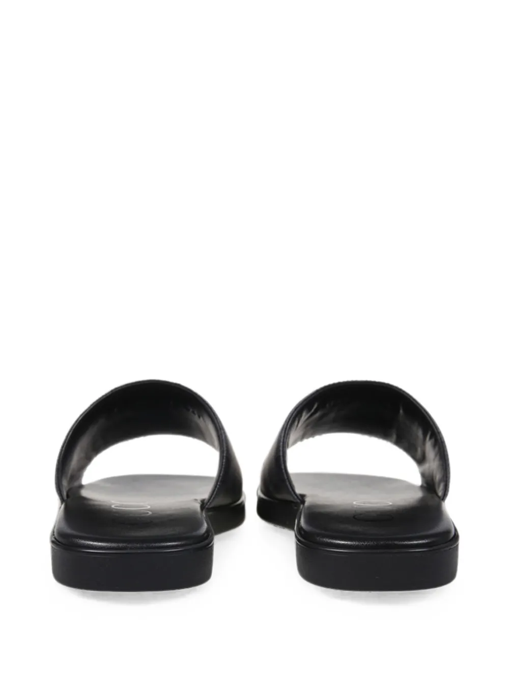 Gucci slide sandals Zwart