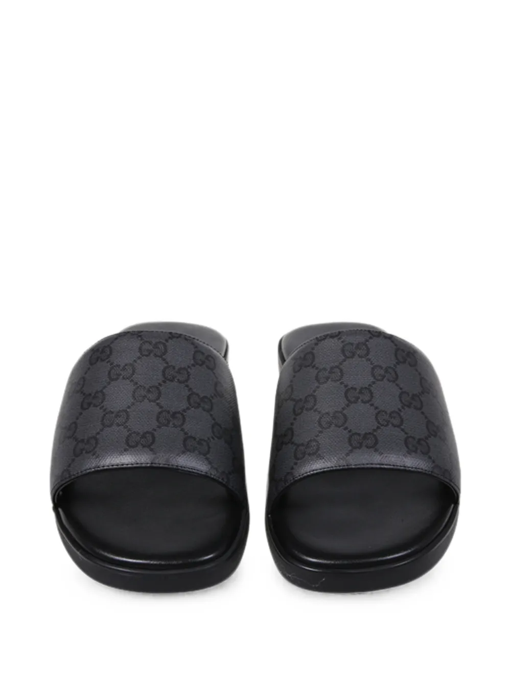 Gucci slide sandals Zwart