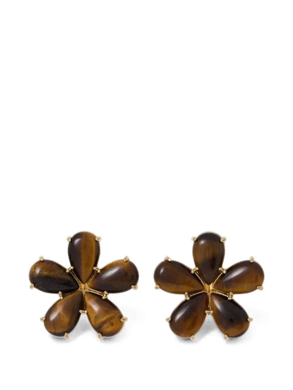 Roxanne Assoulin The Stone Flower earrings - Gold