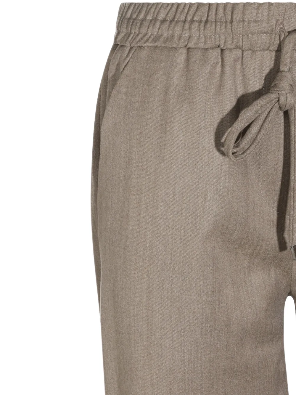 Antonelli Broek met trekkoordtaille Beige