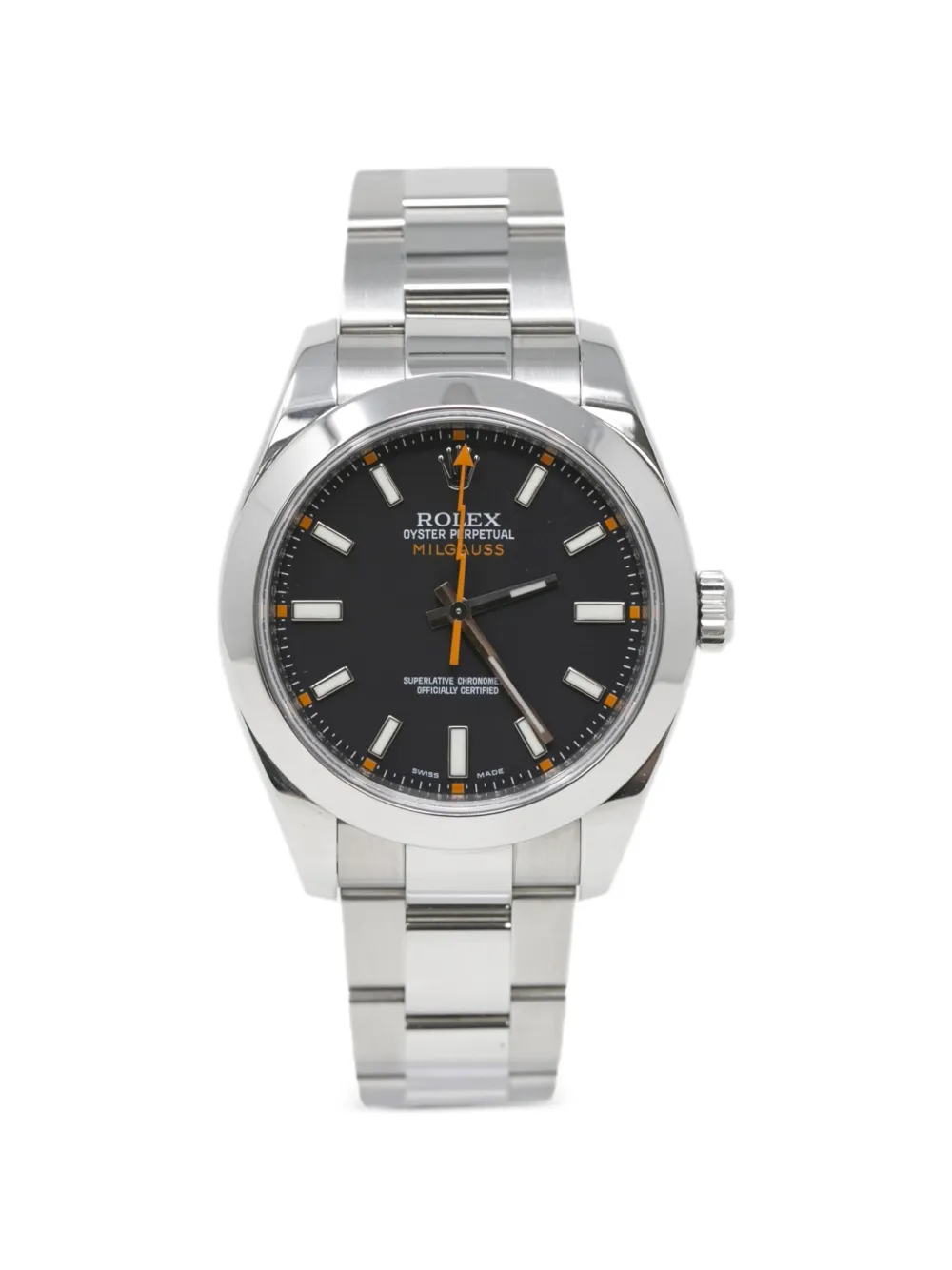Rolex Milgauss Oyster 40mm watch - Schwarz