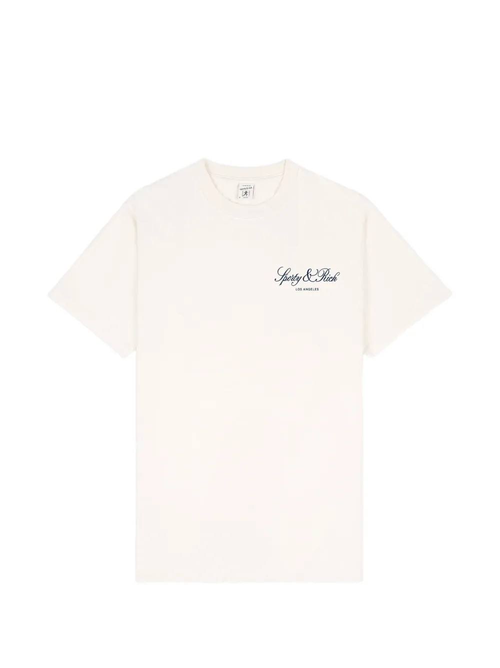 Sporty & Rich logo-print T-shirt - Weiß