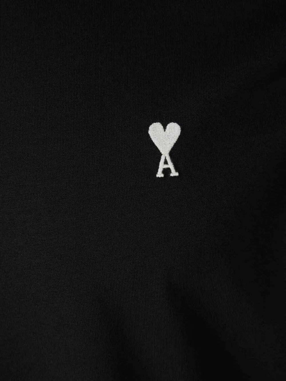 AMI Paris T-shirt met lange mouwen Zwart