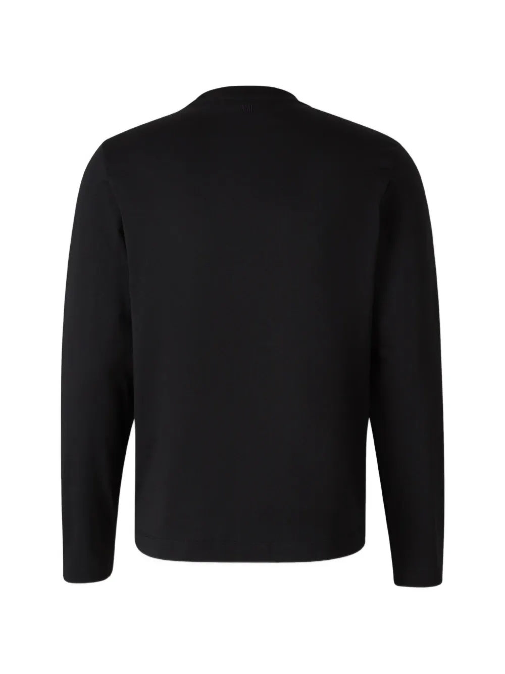 AMI Paris T-shirt met lange mouwen Zwart