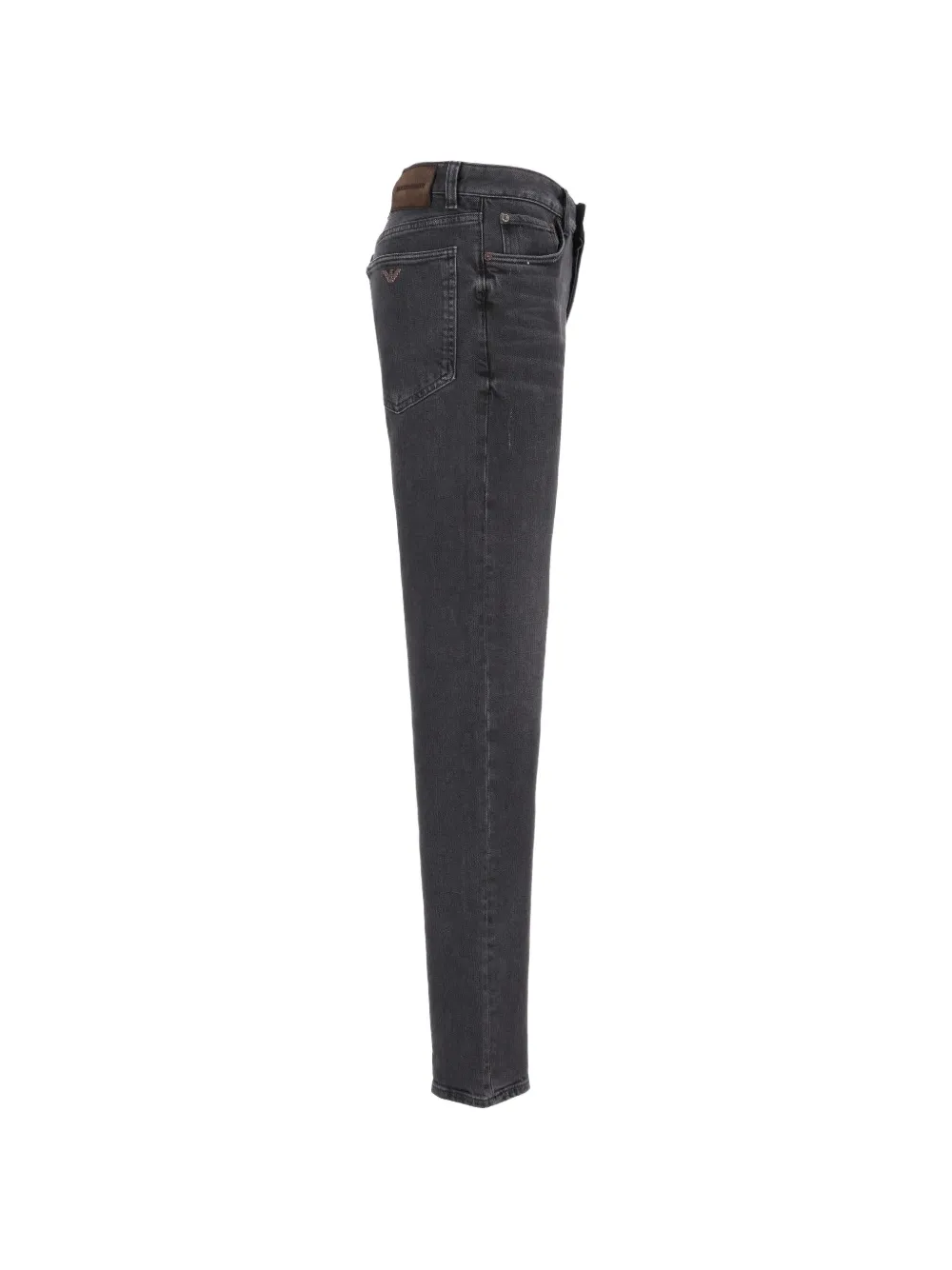 Emporio Armani straight-leg five-pocket jeans Grijs