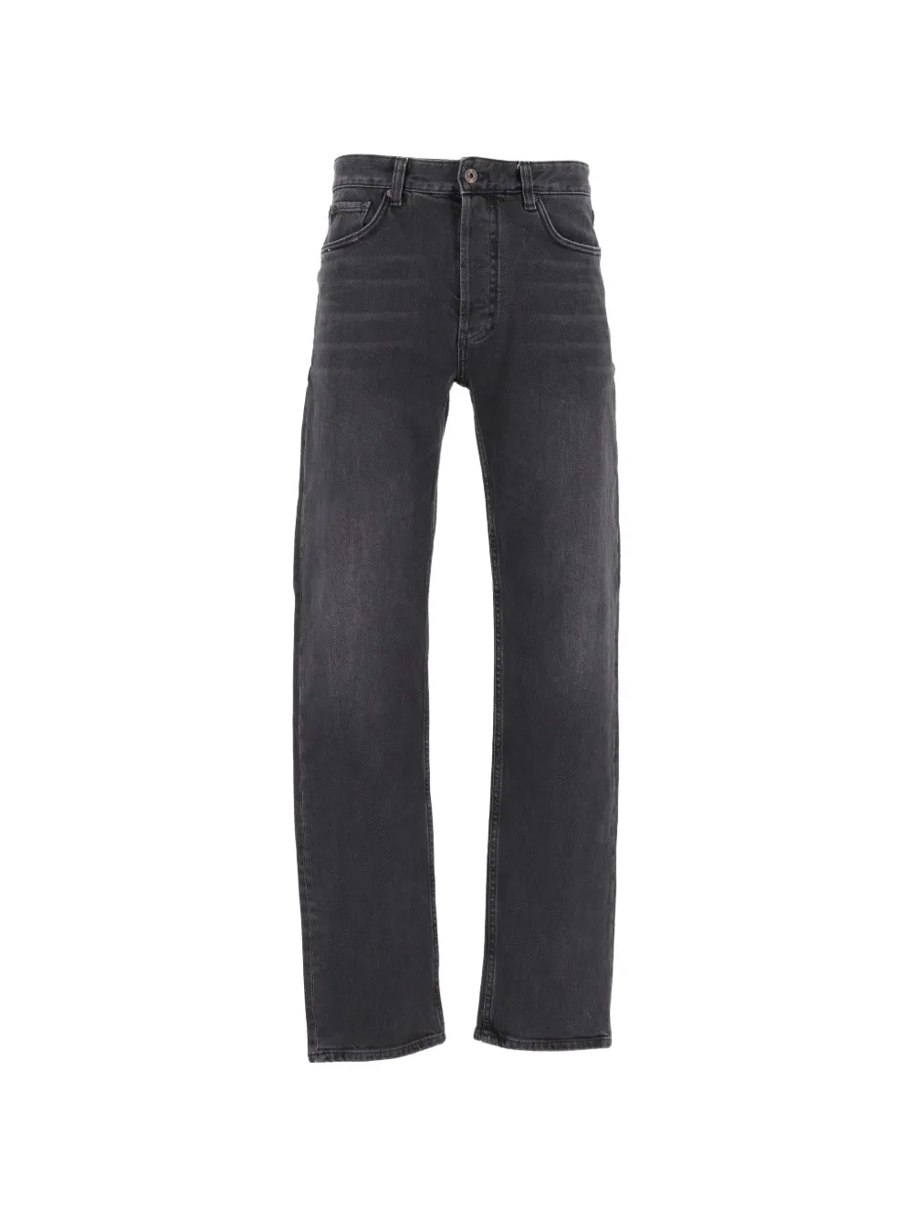 Emporio Armani straight-leg five-pocket jeans Grijs