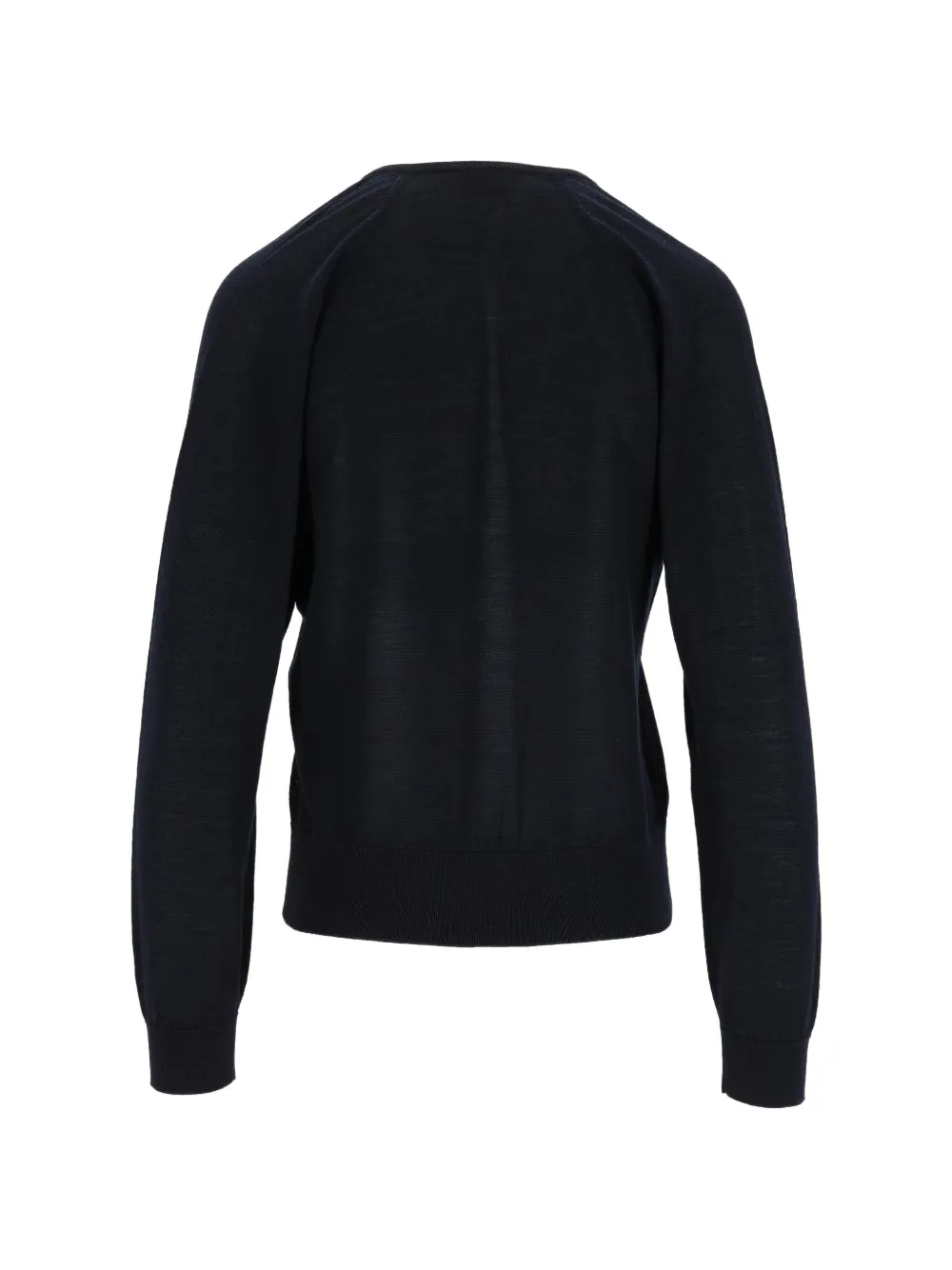 Forte Trui met raglan mouwen en V-hals Blauw