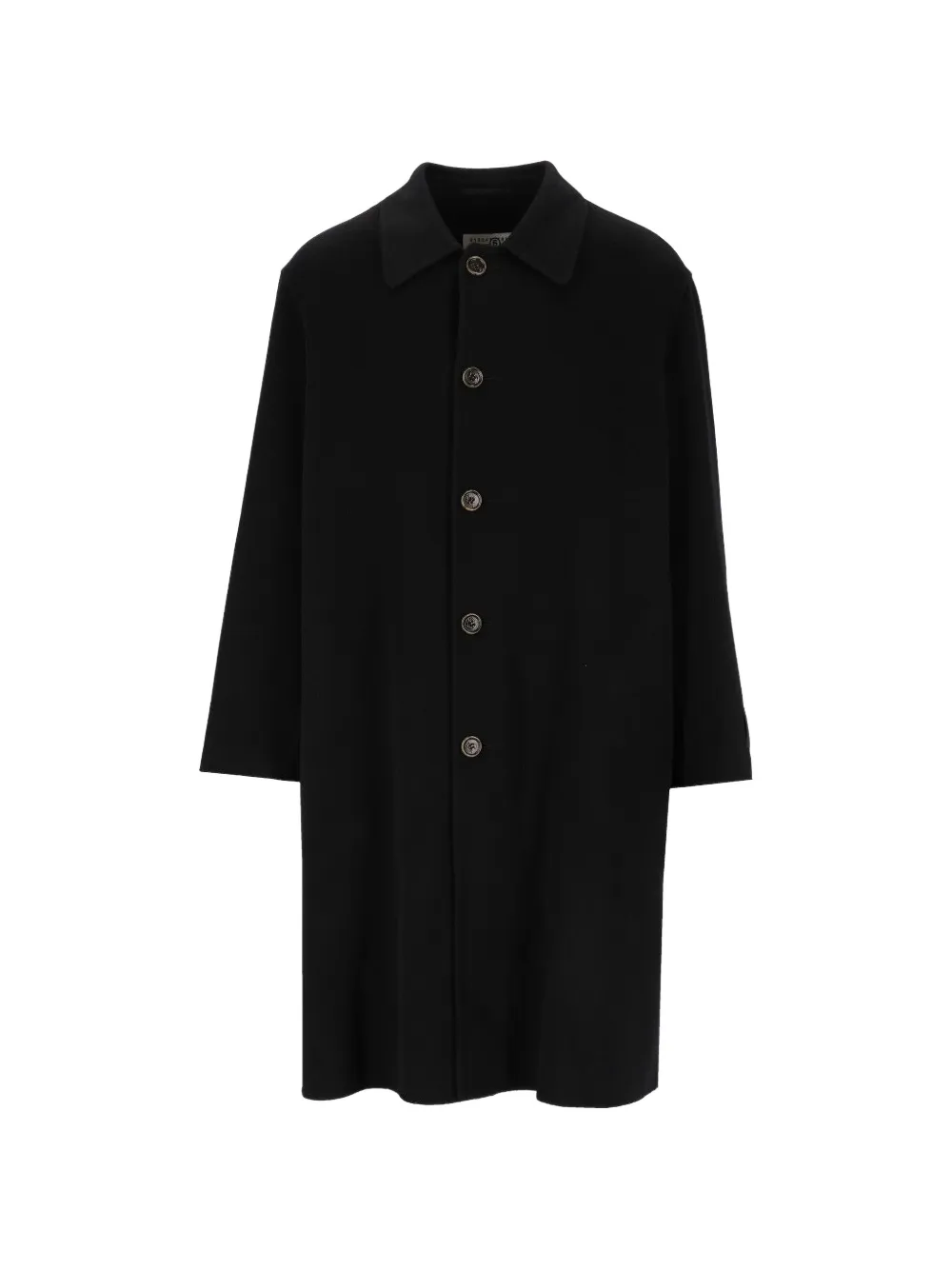MM6 Maison Margiela double-faced wool coat - Nero