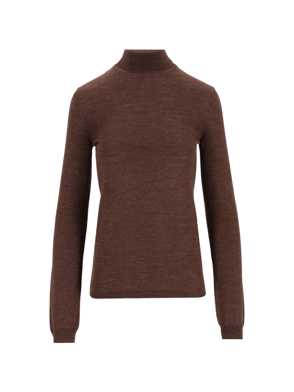 Maison Margiela wool silk underpinnings turtleneck - Braun