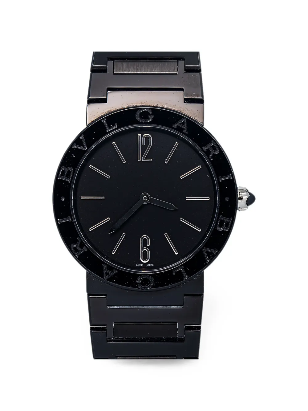 Bvlgari Pre-Owned Bulgari Bulgari 38mm watch - Nero