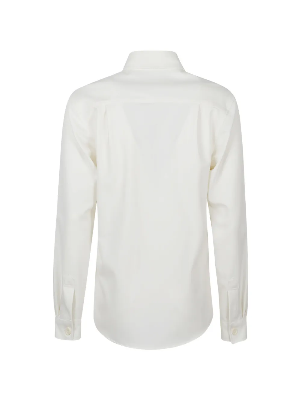 Fabiana Filippi zip-pocket flap-pocket shirt Wit