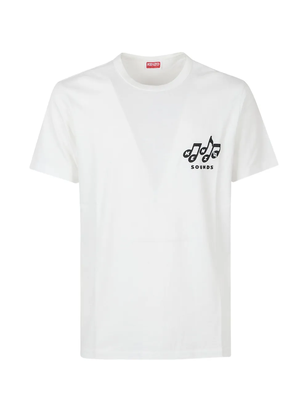 Kenzo KENZO Sounds logo-print T-shirt - Weiß
