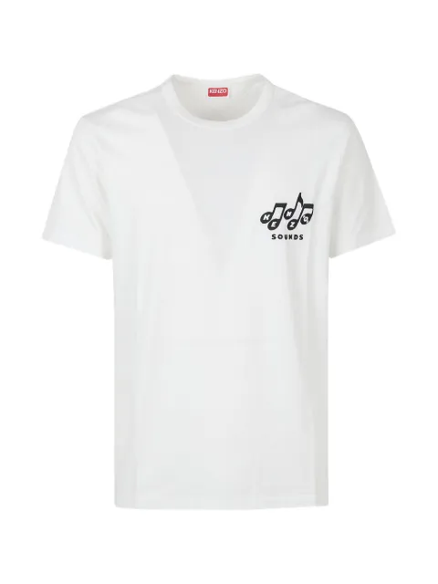 Kenzo KENZO Sounds logo-print T-shirt