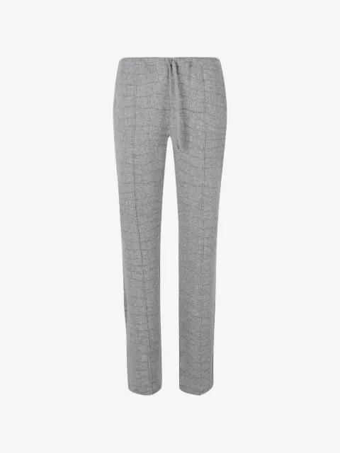 TOM FORD cashmere cotton croco jacquard jersey joggers