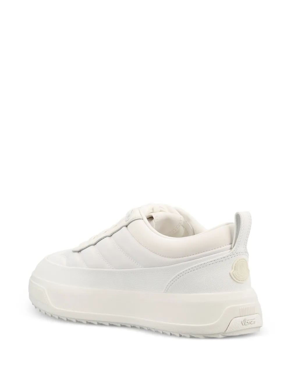 Moncler Altive nubuck & suede trainers Wit