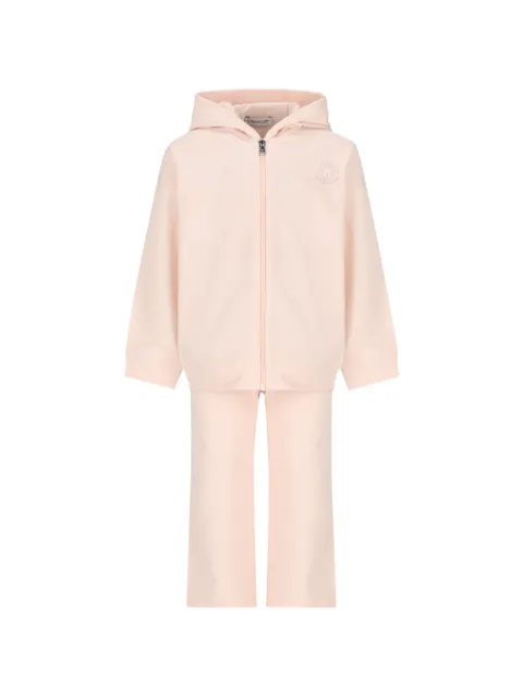 Moncler Enfant logo-patch tracksuits