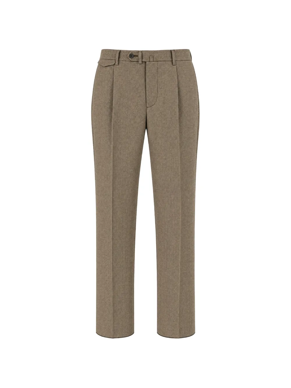 Tagliatore houndstooth-pattern trousers Bruin