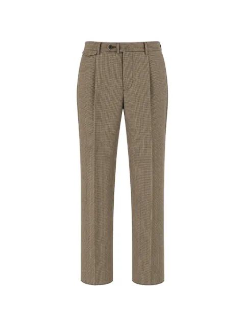 Tagliatore houndstooth-pattern trousers