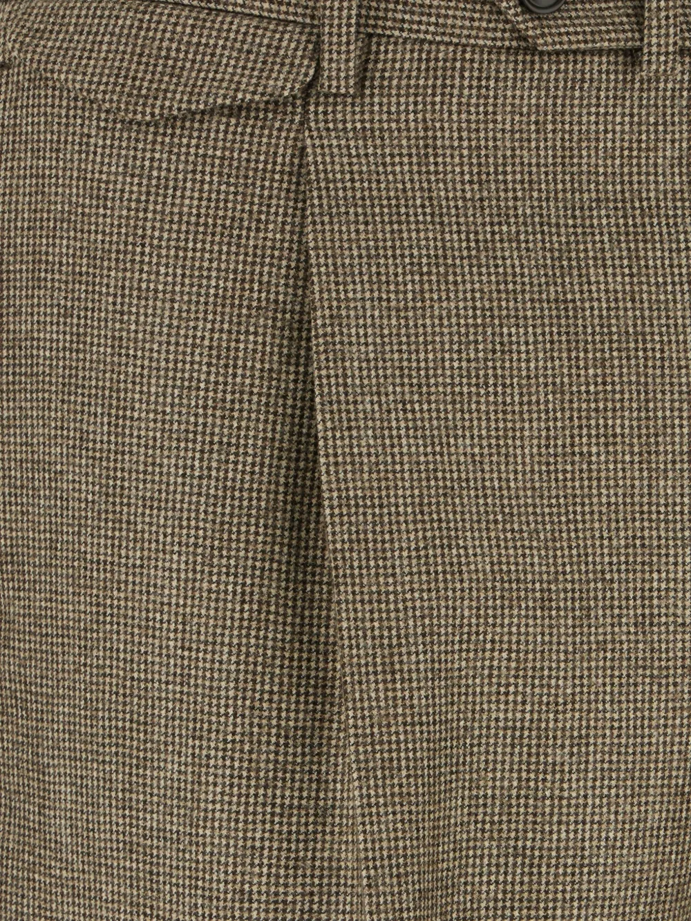 Tagliatore houndstooth-pattern trousers Bruin