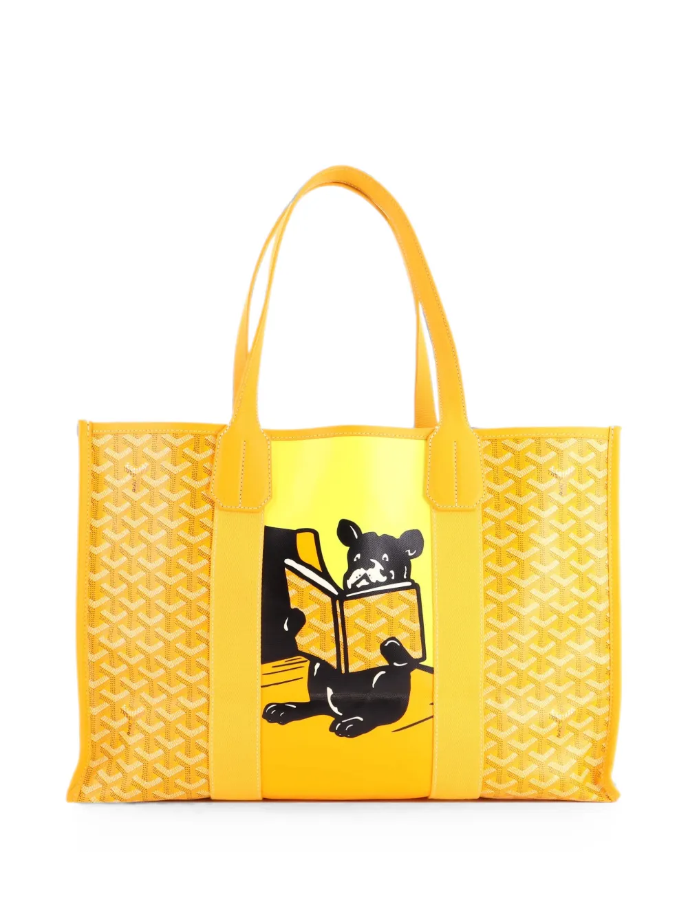 Goyard Pre-Owned Villette Printed Coated Canvas MM tote bag - Gelb