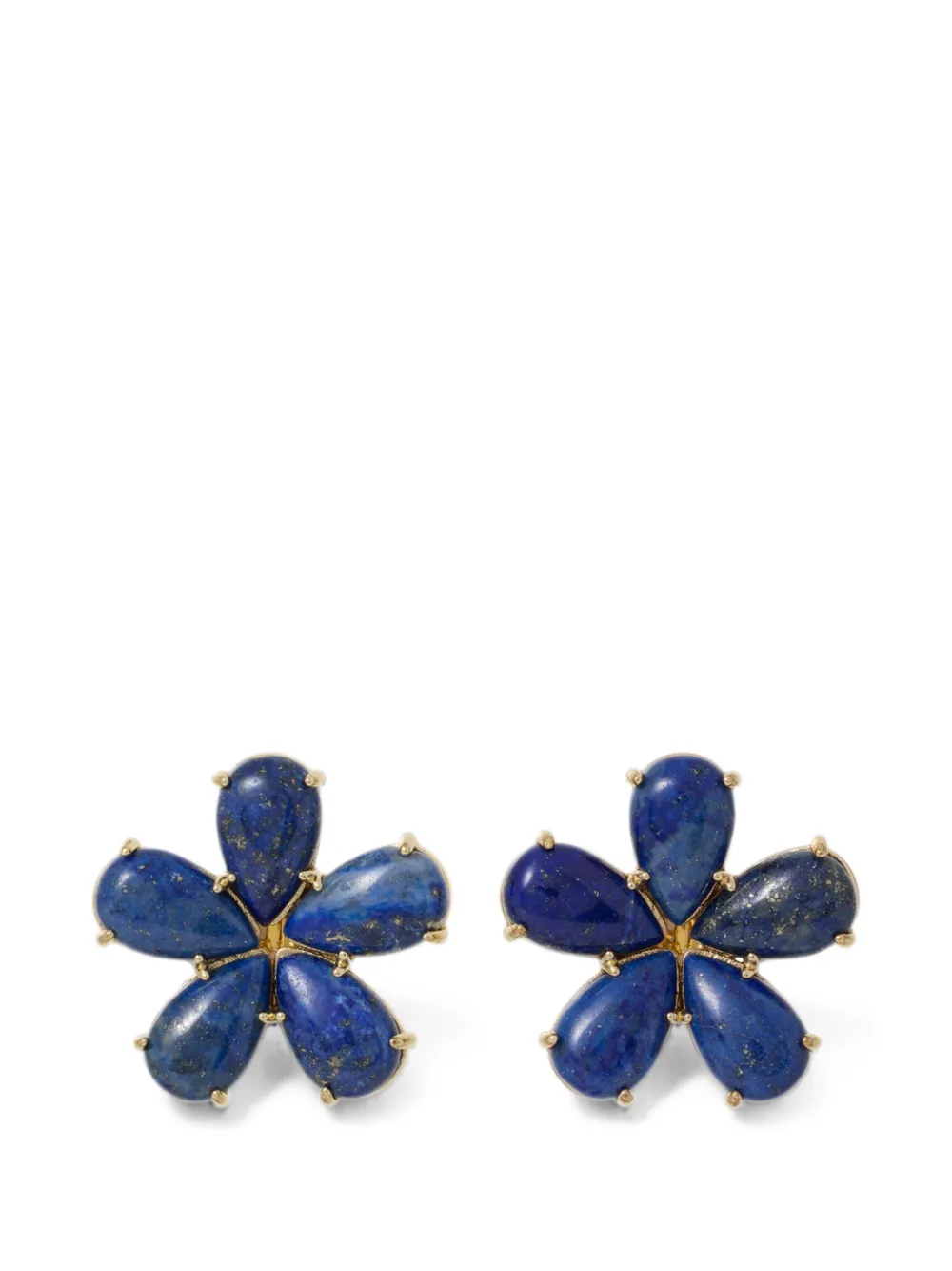 Roxanne Assoulin Stone Flower earrings - Oro