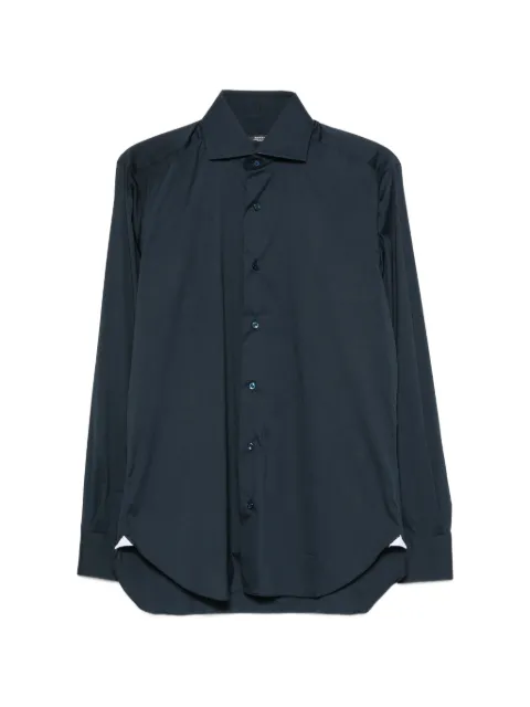 Barba point-collar button-down shirt