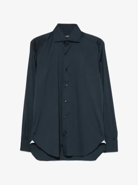 Barba point-collar button-down shirt