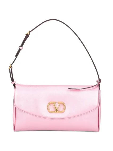 Valentino Garavani petit sac porté épaule Devain en cuir Nappa métallisé