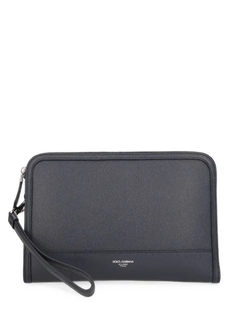 Dolce & Gabbana Pochette en cuir de veau Atene